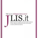 JLIS - vol. 2 n. 1 (2011) WEB_copertina_2011_1