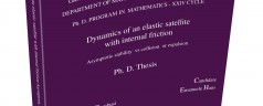 Dynamics of an elastic satellite with internal friction. Asymptotic stability vs collision or expulsion, Emanuele Haus