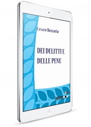 Cesare Beccaria, Dei delitti e delle pene