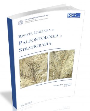 Rivista Italiana di Paleontologia e Stratigrafia, vol. 123, N.2 - July 2017