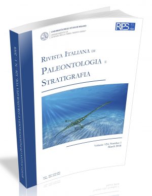 Rivista Italiana di Paleontologia e Stratigrafia, vol. 124, N.1 - March 2018