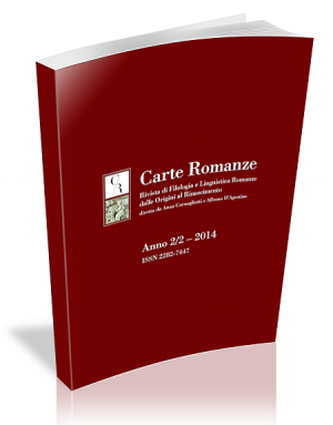 Carte Romanze, V.2, N.2, 2014