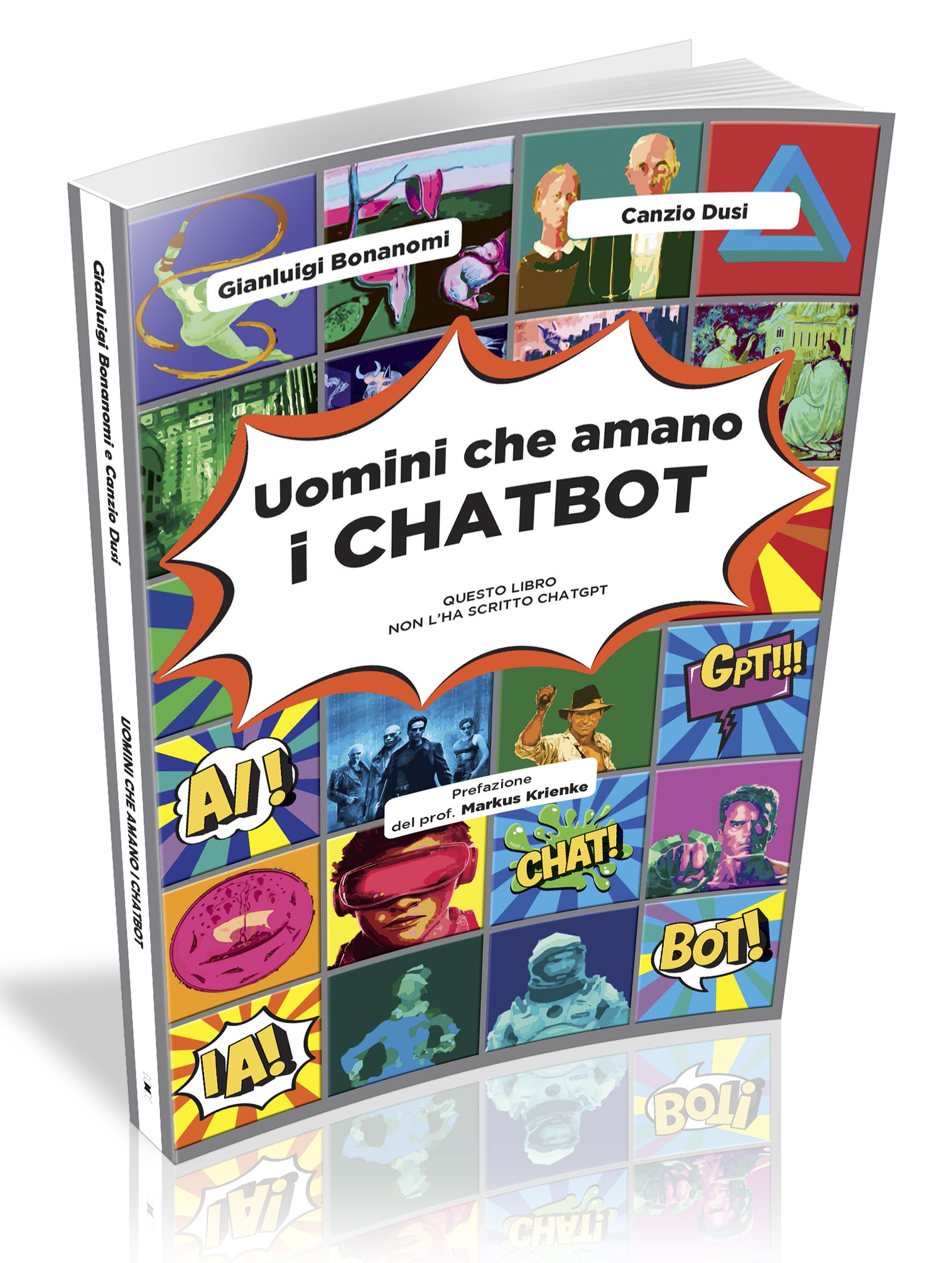 cover Uomini che amano i ChatBot, Ledizioni editore