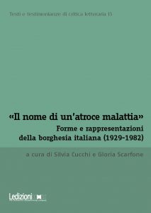 Copertina del libro «Il nome di un'atroce malattia»