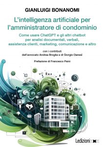 Copertina del libro L'Intelligenza artificiale per l'amministratore di condominio