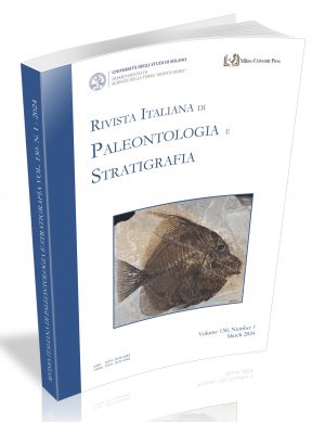 Rivista Italiana di Paleontologia e Stratigrafia, vol. 130, N. 1 - March 2024