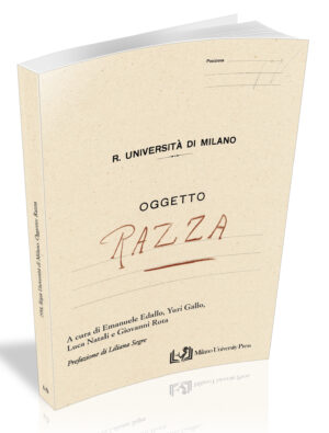 1938, REGIA UNIVERSITÀ DI MILANO. OGGETTO: RAZZA
