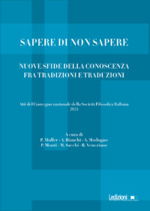 Copertina del libro Sapere di non sapere