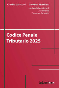 Copertina del libro Codice penale tributario 2025.