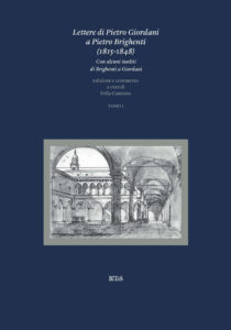 Copertina del libro Lettere di Pietro Giordani a Pietro Brighenti (1815-1848) tomo I