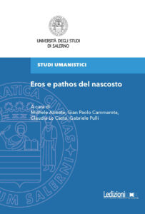 Copertina del libro Eros e pathos del nascosto