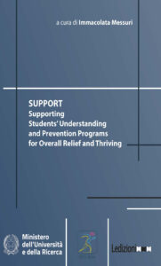 Copertina del libro SUPPORT. Supporting Students' Understanding and Prevention Programs for Overall Relief and Thriving