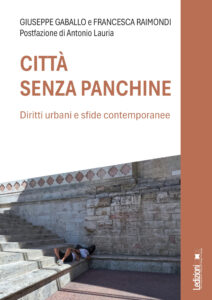 Copertina del libro Città senza panchine